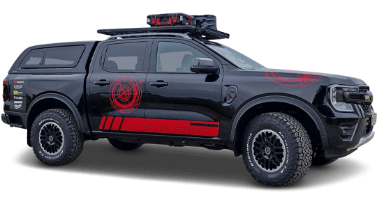 Ford Ranger Baujahr 2023 mit Zubehör von Ullstein Concepts