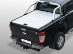 RealTruck (Mountain-Top) ROLL CLASSIC Silver Edition für Ford Ranger EXTRAKABINE 2012 - 2022