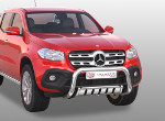 Underride protection 42 mm with bull bar 76 mm Mercedes X-Class