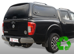 Hardtop Sammitr V2 Nissan Navara NP300 Doppelkabine