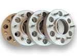Aluminium Spurverbreiterung 46 mm je Achse / erhöhte Traglastfeigabe von 1250 kg je Rad