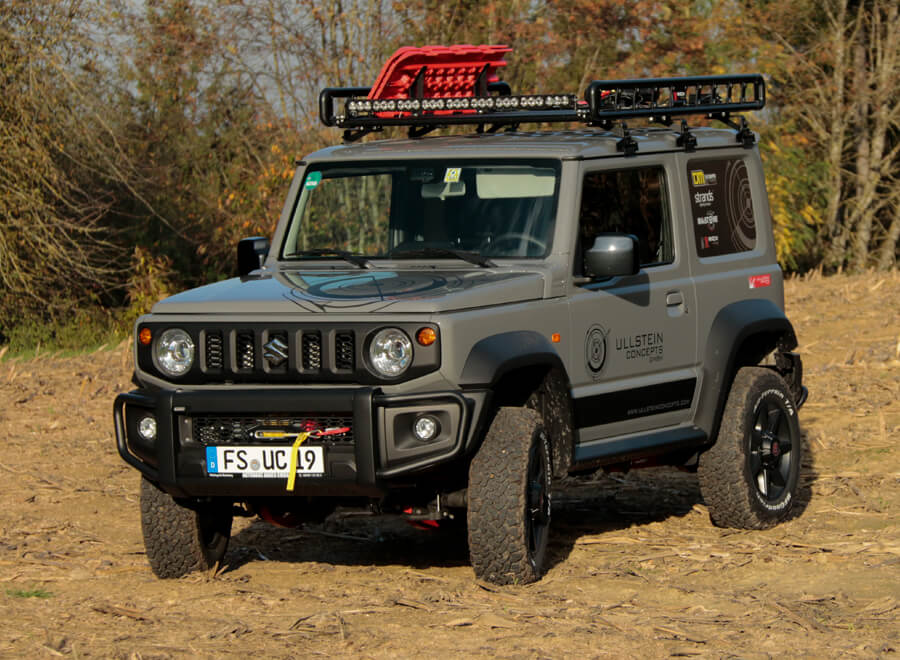 Winch system with front grill Suzuki Jimny 2018 Ullstein Concepts GmbH