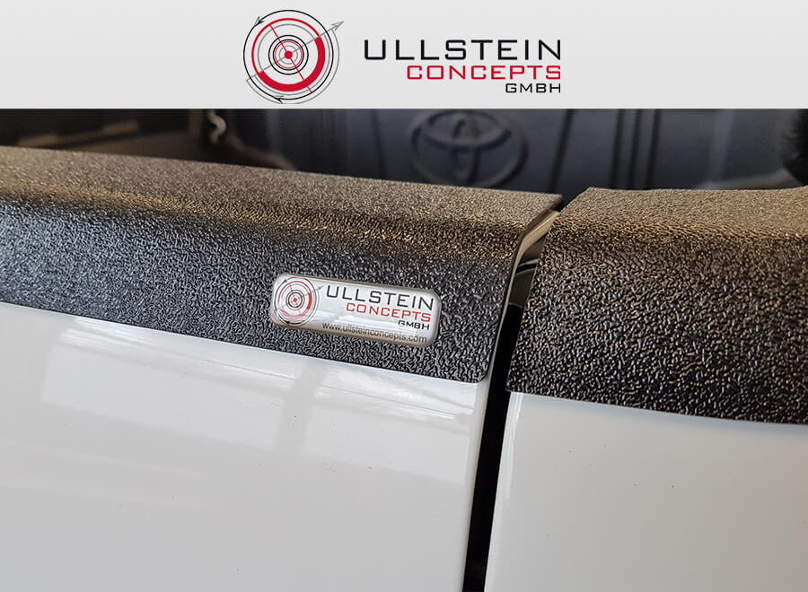Kantenschutz seitlich Toyota Hilxu Doppelkabine 2016 - Ullstein