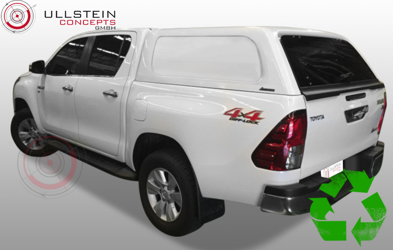 Hardtop Green Top Toyota Hilux Cabina Doppia