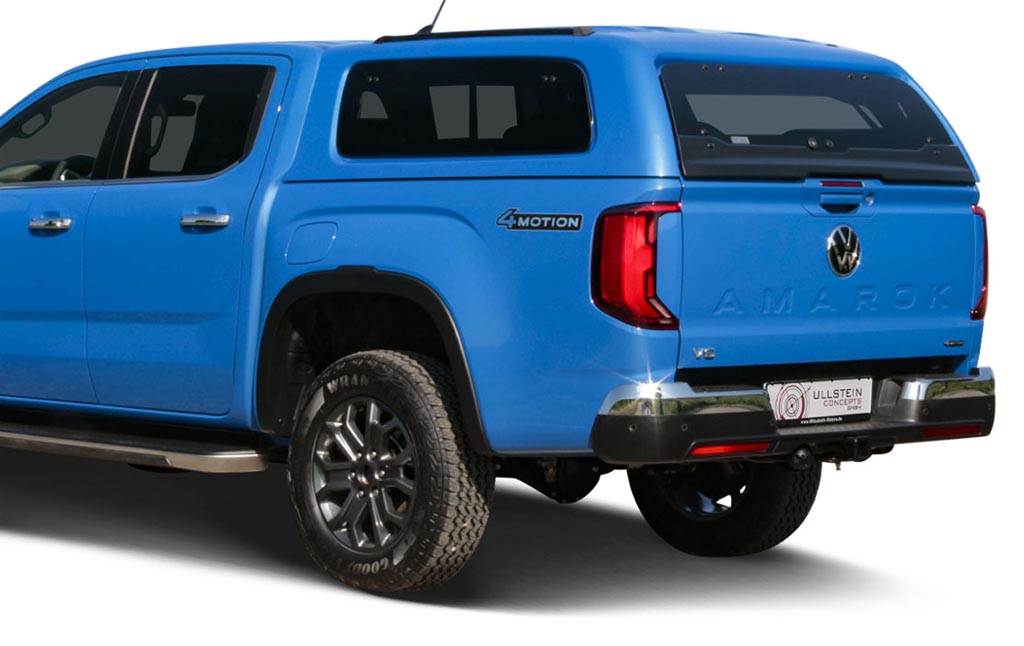 Accessori Aeroklas: Hardtop Green-Top su un VW Amarok 2023