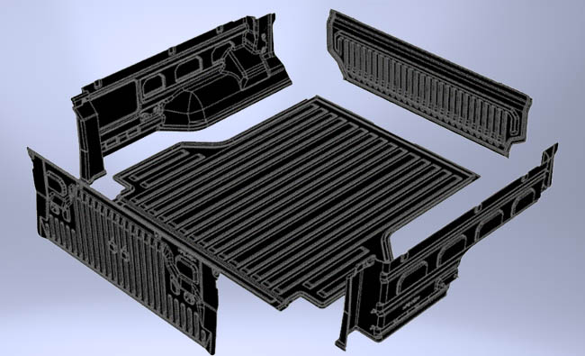 Aeroklas Laderaumwanne