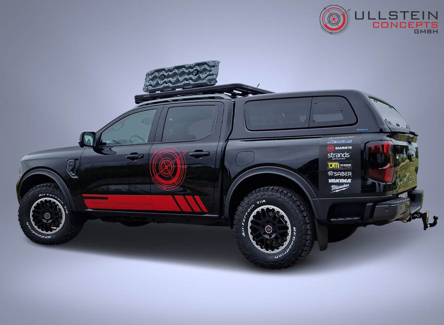 Ford Ranger DC from 2023 - Aeroklas Hard Top Canopy without side windows -  Ullstein Concepts GmbH