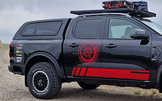 Ford Ranger Wiltrak mit Aeroklas ABS Hardtop