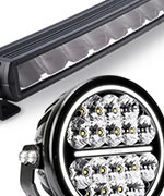 12V LED Fernscheinwerfer Off Road Fernlicht Scheinwerfer Zusatzscheinwerfer