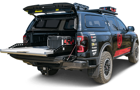 Ford Ranger von Ullstein Concepts mit MaiStone WORKS Premium Ladeflächenauszug für Pickups