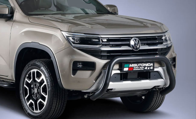 VW Amarok 2023 mit Frontschutzbügel 76mm Schwarz