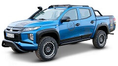 Mitsubishi L200 mit Offroad Zubehör