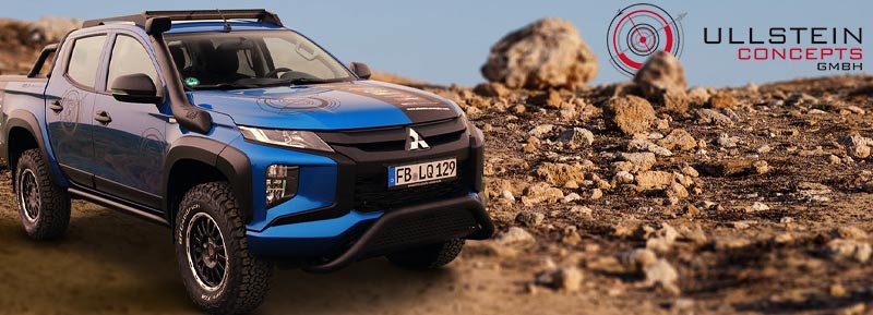 Neuer Mitsubishi L200 Pickup mit Zubehörteilen