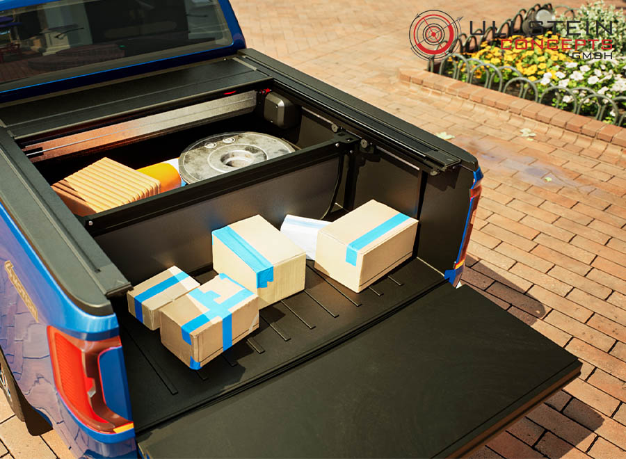 Ford Ranger from 2023 Mountain Top Bed Divider Separation System