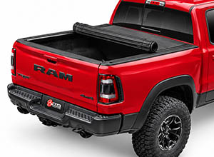 Aufrollbare Aluminium Abdeckung Realtruck Revolver X4s auf Ford Ranger XLT Doppelkabine DC Double Cab