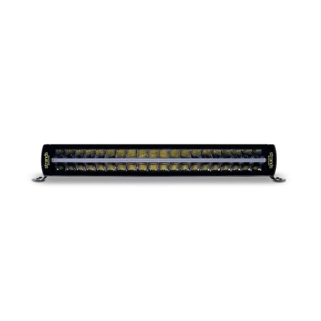 Strands - Light Bar Siberia Outlaw UDX 22″ - luce abbagliante a LED conforme alla normativa ECE R147 R148 e funzione faro di lavoro - 10889lm / 22900lm