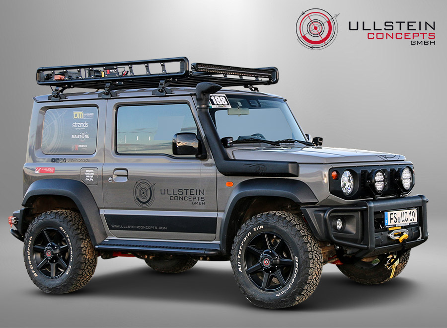 Winch System with front grill for winches until 1,8 T Ullstein Concepts GmbH