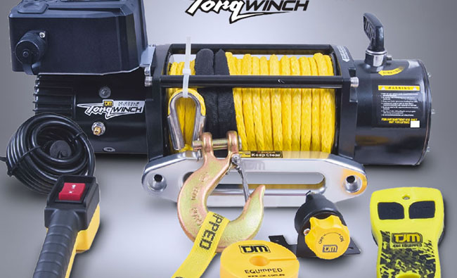 TJM TORQ 12.000lb Elektrische Seilwinde