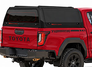 Rhinoman Canopy Xpedition with aluminium side panels for Toyota Hilux DC