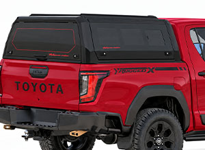 Rhinoman Canopy Xtreme with sliding side windows for Toyota Hilux DC