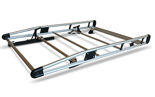 Prime Design AluRack Aluminum Roof Rack with S-Clamp Ladder Holder